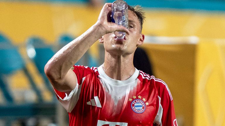 Joshua Kimmich und dem FC Bayern droht eine Hitzeschlacht in Charlotte.