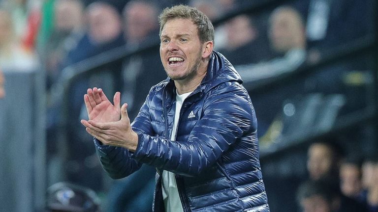 Julian Nagelsmann drückt Erling Haaland gegen Italien die Daumen.