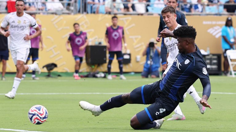 Real Madrid gegen Pachuca bei der Klub-WM.