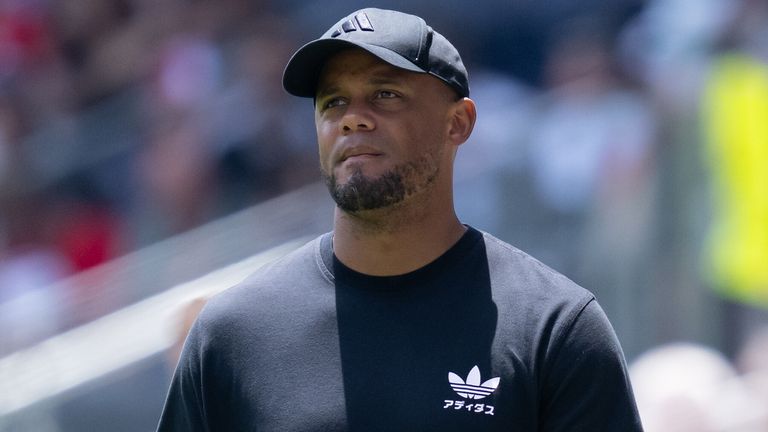 Vincent Kompany hat im Duell mit Benfica die Rotationsmaschine angeschmissen.