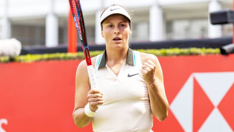 Tatjana Maria erreicht in London überraschend das Viertelfinale. 