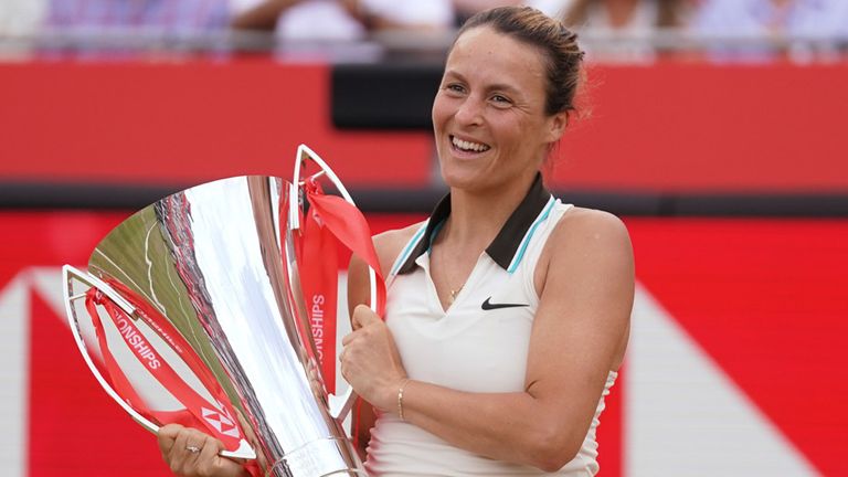 Tatjana Maria hat in London ihren ersten 500er-Titel gewonnen.