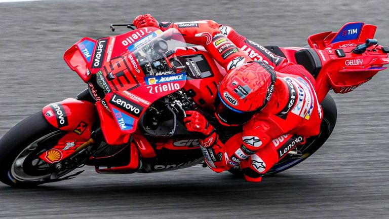 Marc Marquez feiert in den Niederlanden einen Start-Ziel-Sieg. 