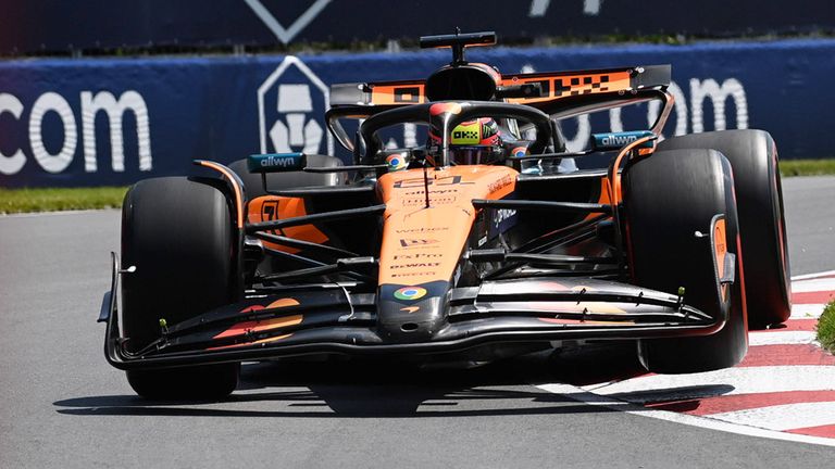 Oscar Piastri (McLaren) in Kanada.