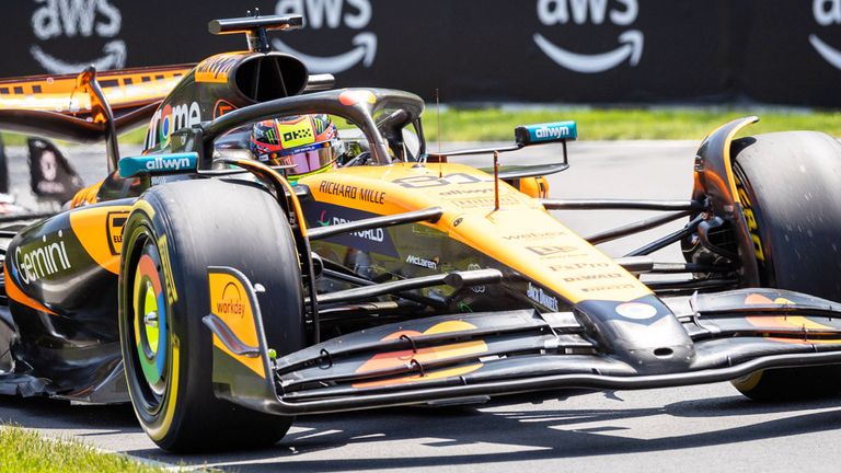Oscar Piastri (McLaren) in Kanada.