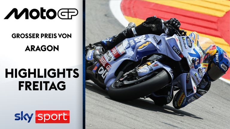 XL-Highlights aller Klassen vom Training des Aragon GP