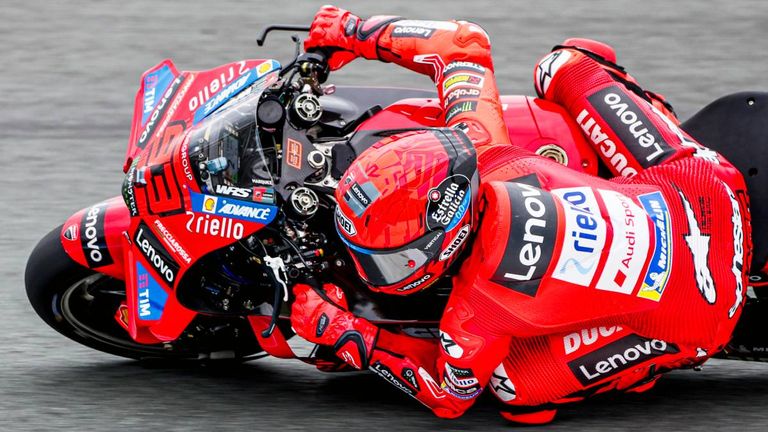 Alex Marquez hat den Sprint in den Niederlanden gewonnen. 