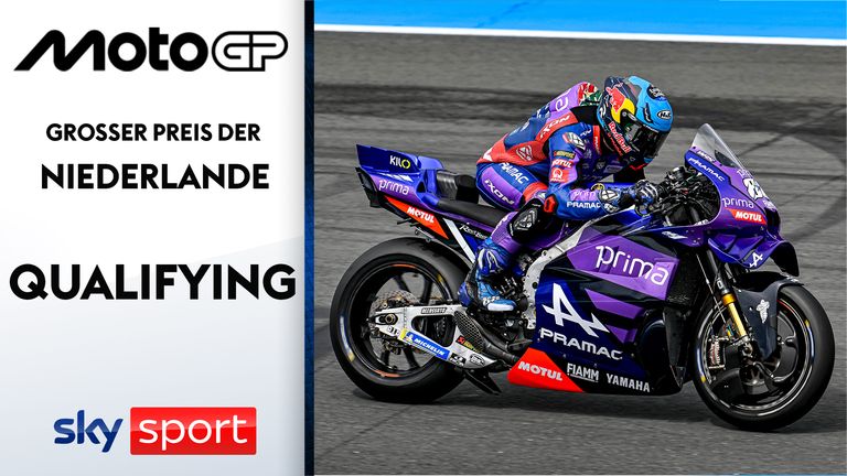 Fabio Quartararo gewinnt das Qualifying zum GP der Niederlande in der Moto GP vor Francesco Bagnaia. Marc Marquez steht nur in der zweiten Startreihe.