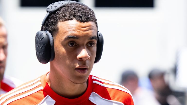 Jamal Musiala könnte im Achtelfinale der Klub-WM in die Startformation des FC Bayern zurückkehren. 