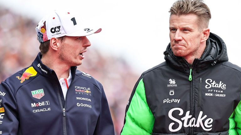 Nico Hülkenberg (r.) und Max Verstappen wären beinahe zusammen 2021 für Red Bull gefahren.