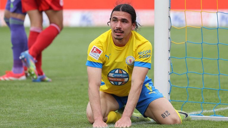 Stürmer Rayan Philippe wird Eintracht Braunschweig in diesem Sommer aller Voraussicht nach verlassen.