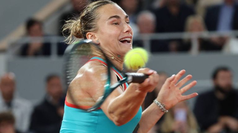 Aryna Sabelenka steht im Finale der French Open.