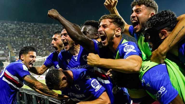 Sampdoria Genua bleibt aller Voraussicht nach in der Serie B.