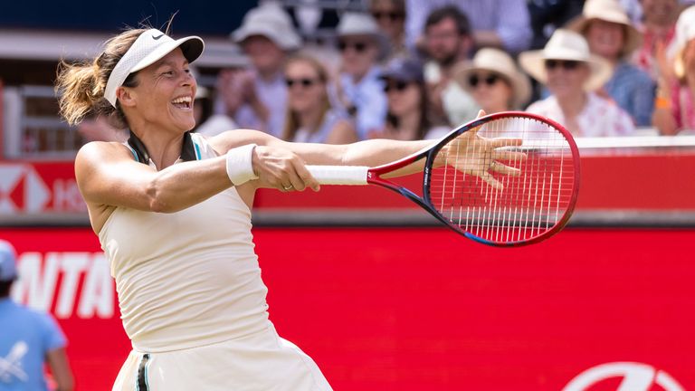 Tatjana Maria steht beim WTA-Turnier in London im Finale. 