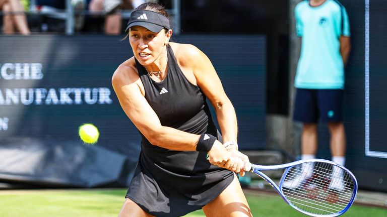 Jessica Pegula gewinnt das Rasenturnier in Bad Homburg. 