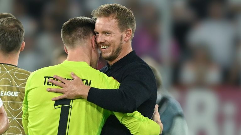 Julian Nagelsmann stärkt ter Stegen den Rücken.