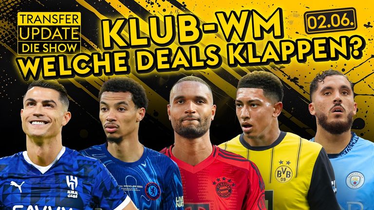 Transfer Update - die Show vom 02.06.2025: Heute in "Transfer Update - Die Show": Rayan Cherki vor Wechsel – Hohe Bayer-Forderung für Jonathan Tah – Chelsea spricht mit Frankfurts Torjäger Ekitike