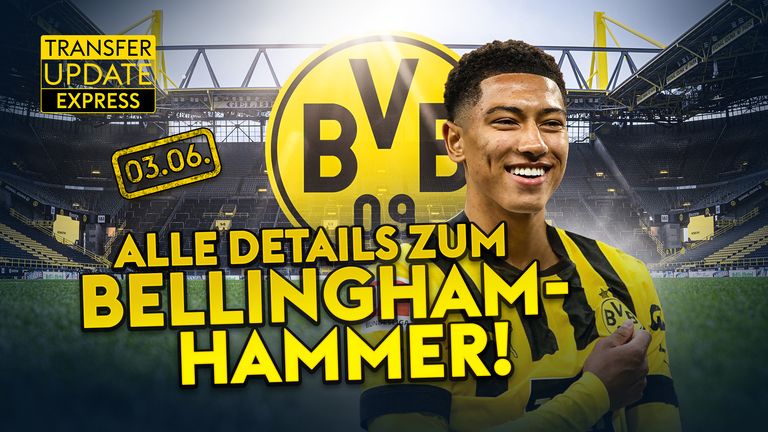 TU-Express vom 03.06.2025: Heute in "Transfer Update - Express": Das kostet Jobe Bellingham! Victor Oismhen: Gala oder Al Hilal? Bayern-Keeper Daniel Peretz vor Abgang