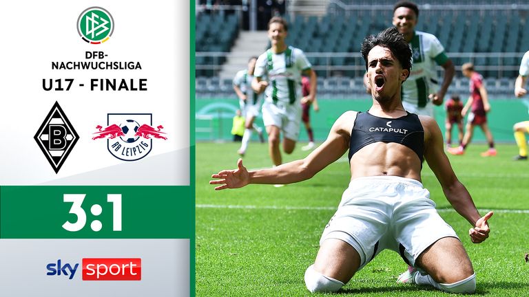 U17-Bundesliga, Finale: Borussia Mönchengladbach - RB Leipzig