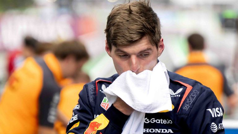 Einem enttäuschten Max Verstappen droht sogar eine Rennsperre.