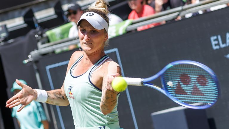 Marketa Vondrousova holt den Titel in Berlin.