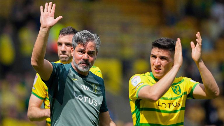 David Wagner grüßt die Fans seines Ex-Arbeitgebers von Norwich City.