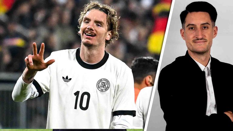 Nick Woltemade (l.) sollte gegen Portugal starten, findet Sky Reporter Kerry Hau. 