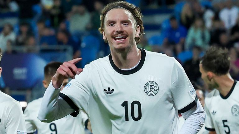 Nick Woltemade traf zum Auftakt der U21-EM dreifach. 
