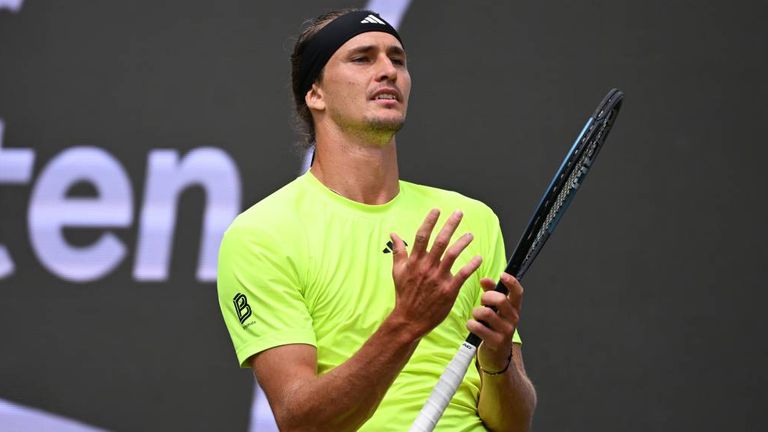 Alexander Zverev hat seinen ersten Rasen-Titel verpasst.