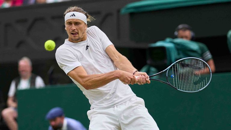 Alexander Zverev will beim Turnier in Wimbledon seinen ersten Grand-Slam-Titel gewinnen.