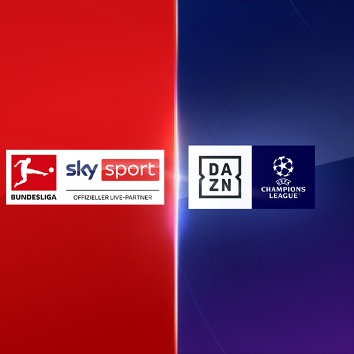 Spitzenfußball im Doppelpack mit Sky und DAZN