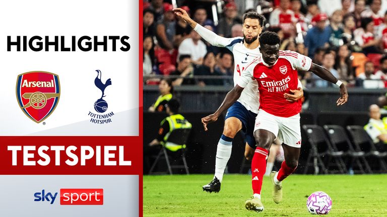 FC Arsenal – Tottenham Hotspur – die Highlights | Testspiel