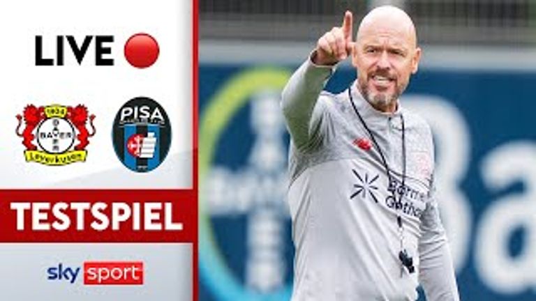 Bayer 04 Leverkusen testet am Dienstag, 05.08. gegen Pisa SC - Sky Sport zeigt das Testspiel LIVE im kostenlosen Stream.