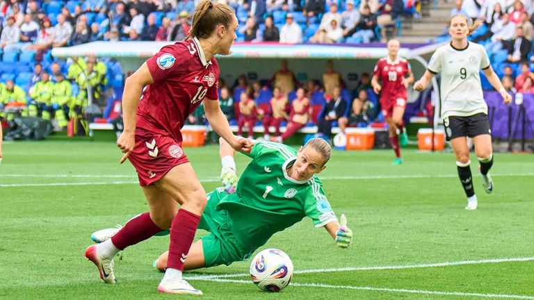 Ann-Katrin Berger ist für Bundestrainer Christian Wück die klare Nummer eins im deutschen Tor.