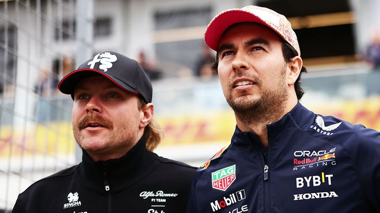 Kehren Valtteri Bottas (l.) und Sergio Perez bald als Teamkollegen ins F1-Cockpit zurück?