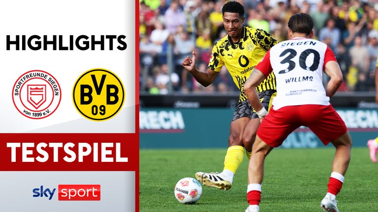 Die Highlights der Partie Borussia Dortmund - Sportfreunde Siegen
