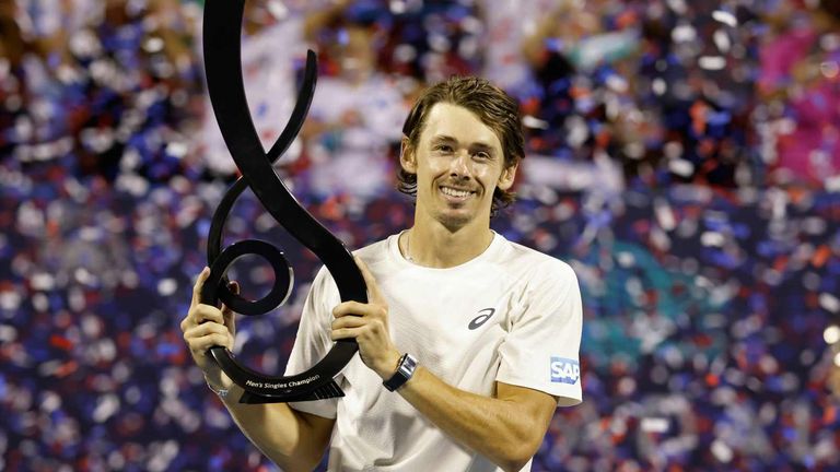 Alex de Minaur gewinnt ATP-Turnier in der US-Hauptstadt Washington. 