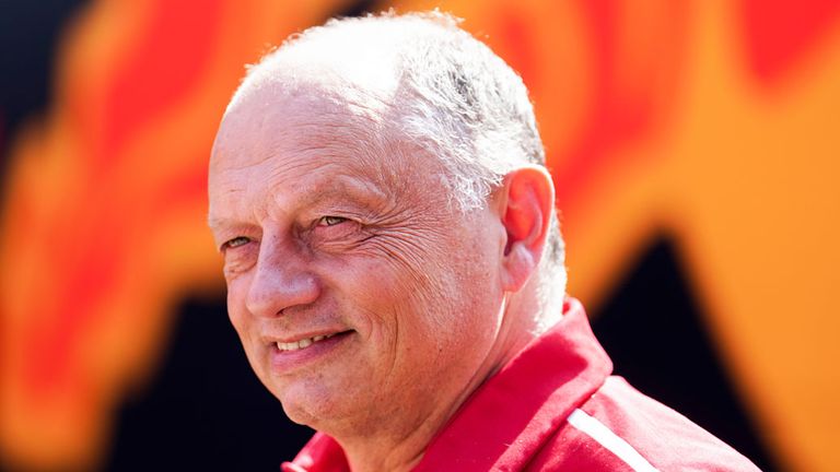 Fred Vasseur ist seit 2023 Teamchef von Ferrari.