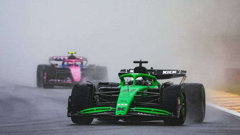 Nico Hülkenberg empfand das Regen-Chaos in Spa als "Stimmungskiller". 