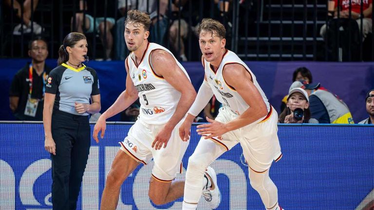 Franz (l.) und Moritz (r.) Wagner bestreiten NBA-Spiel in Deutschland.