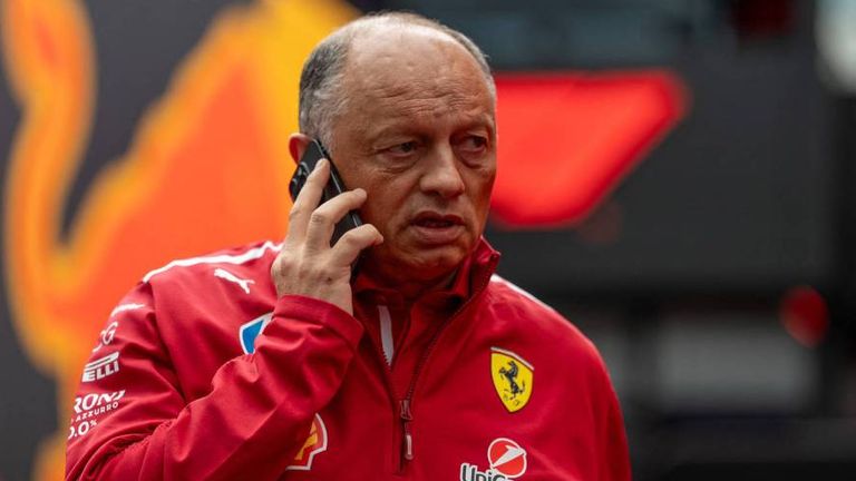 Fred Vasseur ist seit 2023 Teamchef bei Ferrari.