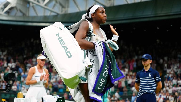 Coco Gauff verliert völlig überraschend schon ihr Erstrundenspiel.