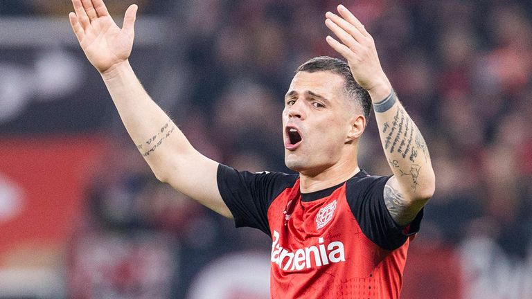 Granit Xhaka von Bayer Leverkusen ist sich mit dem Premier-League-Aufsteiger AFC Sunderland über einen Wechsel einig. 