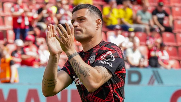 Granit Xhaka verlässt Bayer Leverkusen und wechselt in die Premier League zum AFC Sunderland. 
