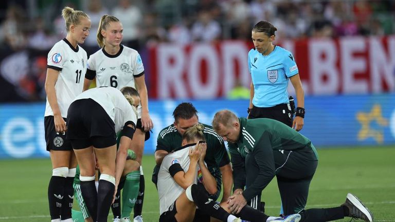Giulia Gwinn hat sich gegen Polen verletzt.