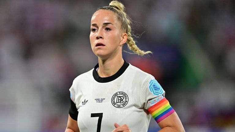 Giulia Gwinn glaubt an die deutschen Frauen. 
