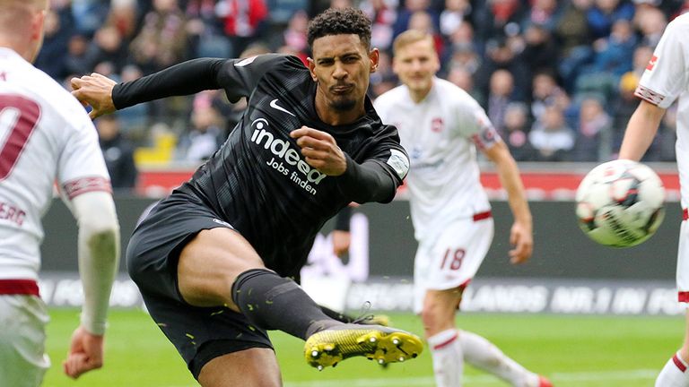 SEBASTIEN HALLER wechselte in der Saison 2019/20 für 50 Millionen Euro zu West Ham United.