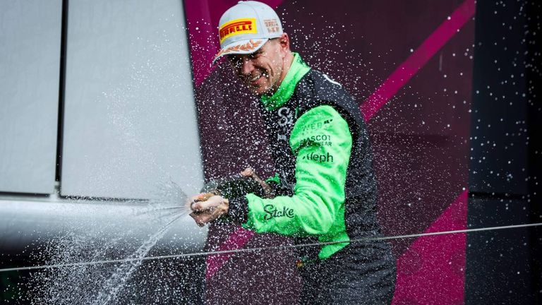 Sensation! Nico Hülkenberg fährt in Silverstone auf das Podest.