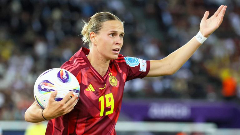 Klara Bühl und die DFB-Frauen treffen im Viertelfinale auf Frankreich.