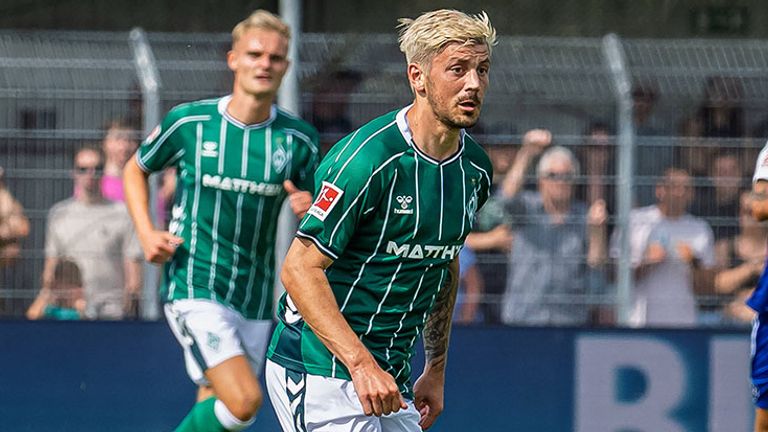 Dawid Kownacki steht bei Werder Bremen vor dem Absprung.